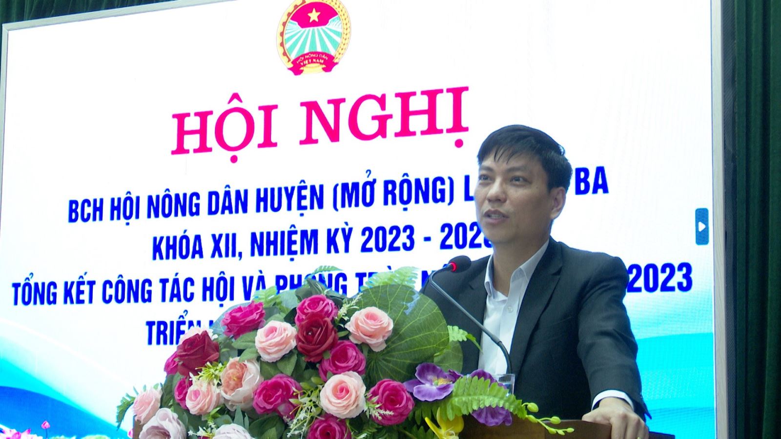 Hội nông dân huyện Khoái Châu tổng kết công tác Hội và phong trào nông dân năm 2023